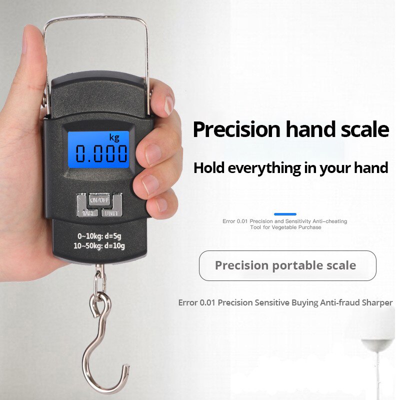 Luggage Scale Hanging - ميزان أمتعة رقمي محمول، ميزان معلق