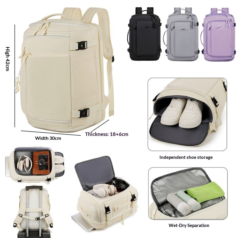 Travel Accessories Gadget - حقيبة ظهر للسفر كبيرة السعة متعددة