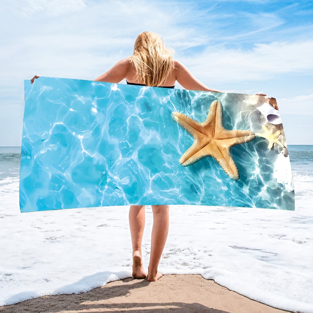 Travel Towel Quick Dry - منشفة حمام من الألياف الدقيقة سريعة