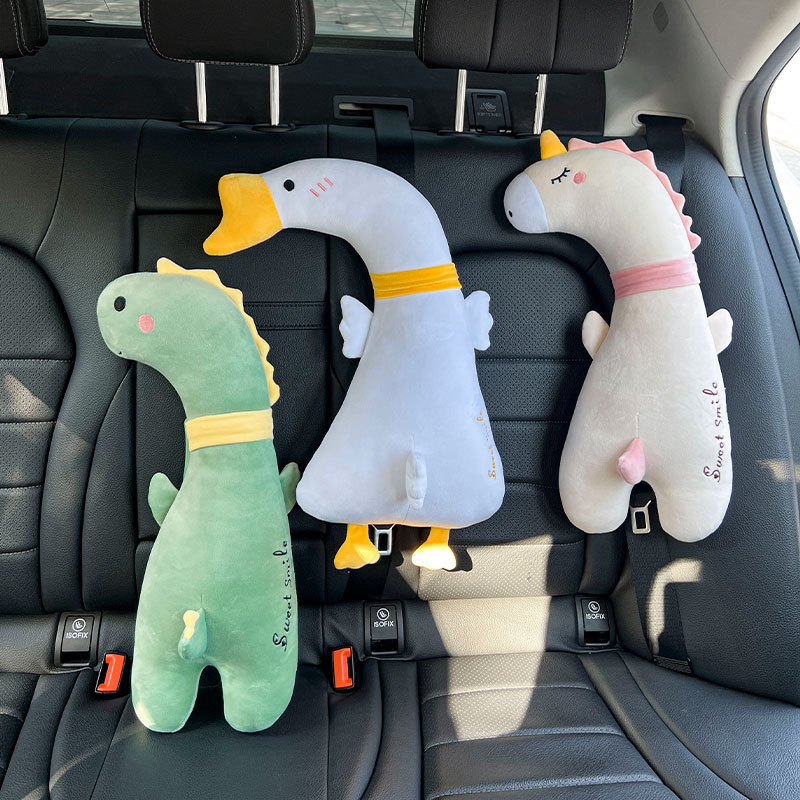 Travel Accessories For 4 Year Old - وسادة كتف لمقعد السيارة بتصميم كرتوني