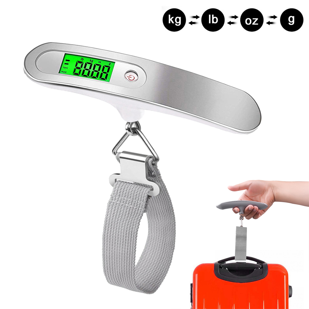 Luggage Scale Hanging - ميزان معلق رقمي محمول مع حزام