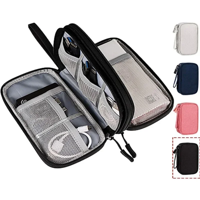 Travel Accessories Bag - حقيبة كابلات للسفر، حقيبة تخزين رقمية