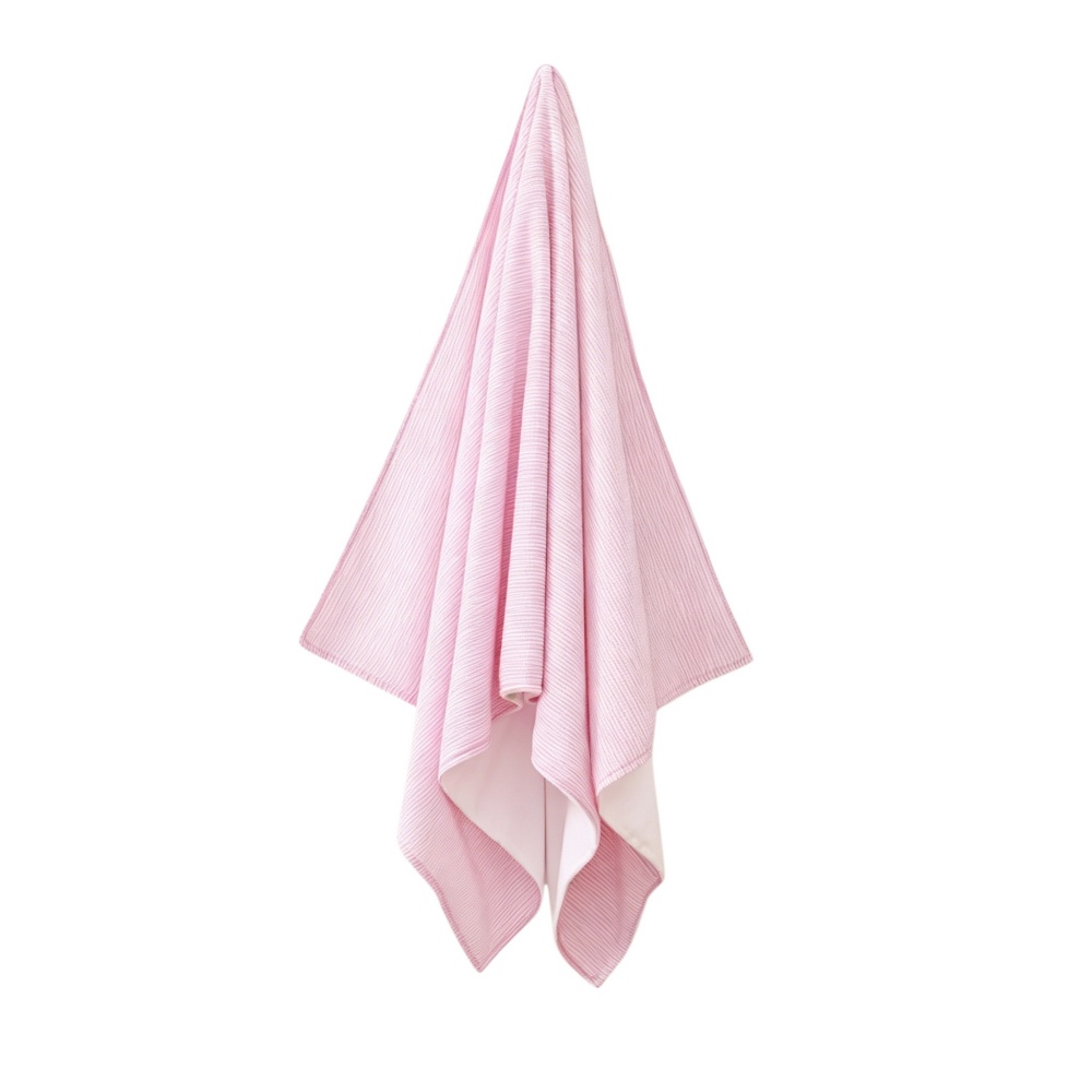 Travel Towel Quick Dry - منشفة حمام قطنية 100% مخططة من