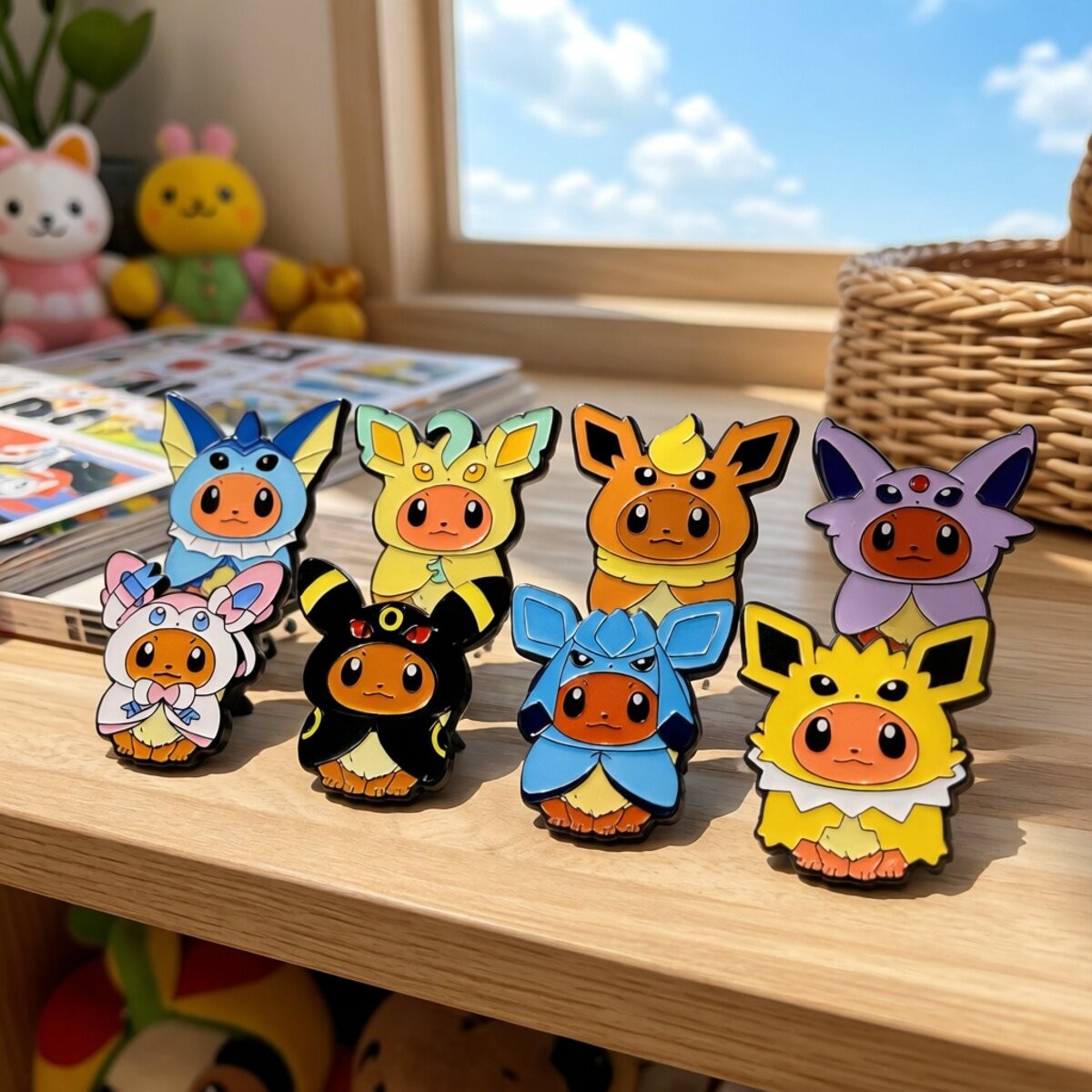 Travel Accessories For Japan - إكسسوارات حقيبة سفر للأولاد بتصميم كاواي