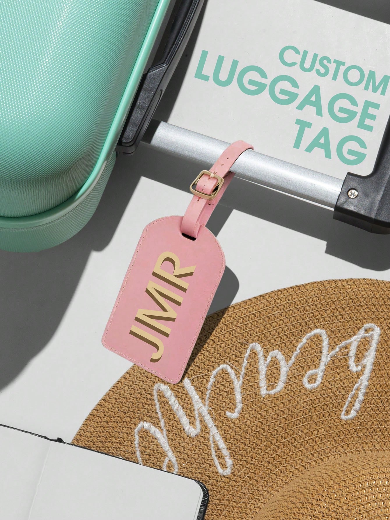 بطاقة أمتعة مخصصة بالأحرف الأو - مراجعة Travel Accessories Bag وسعره
