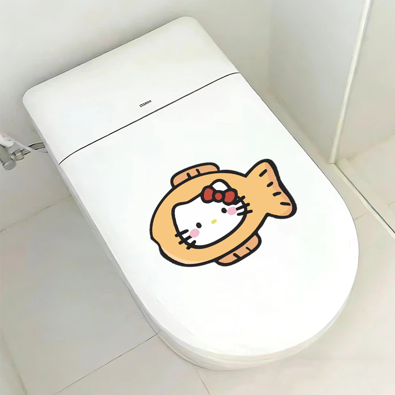 ملصقات حمام سانريو هيلو كيتي ا - مراجعة Sticker Luggage Decorative وسعره
