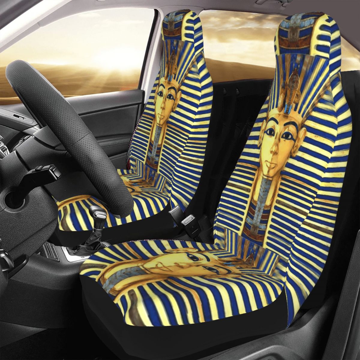 غطاء مقعد سيارة عالمي بتصميم ف - مراجعة Travel Accessories Egypt وسعره