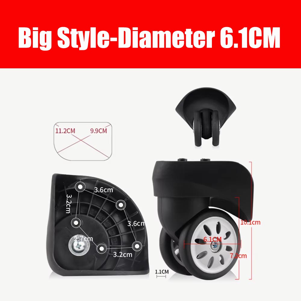 عجلات بديلة لحقائب سامسونايت V - مراجعة Travel Accessories Samsonite وسعره