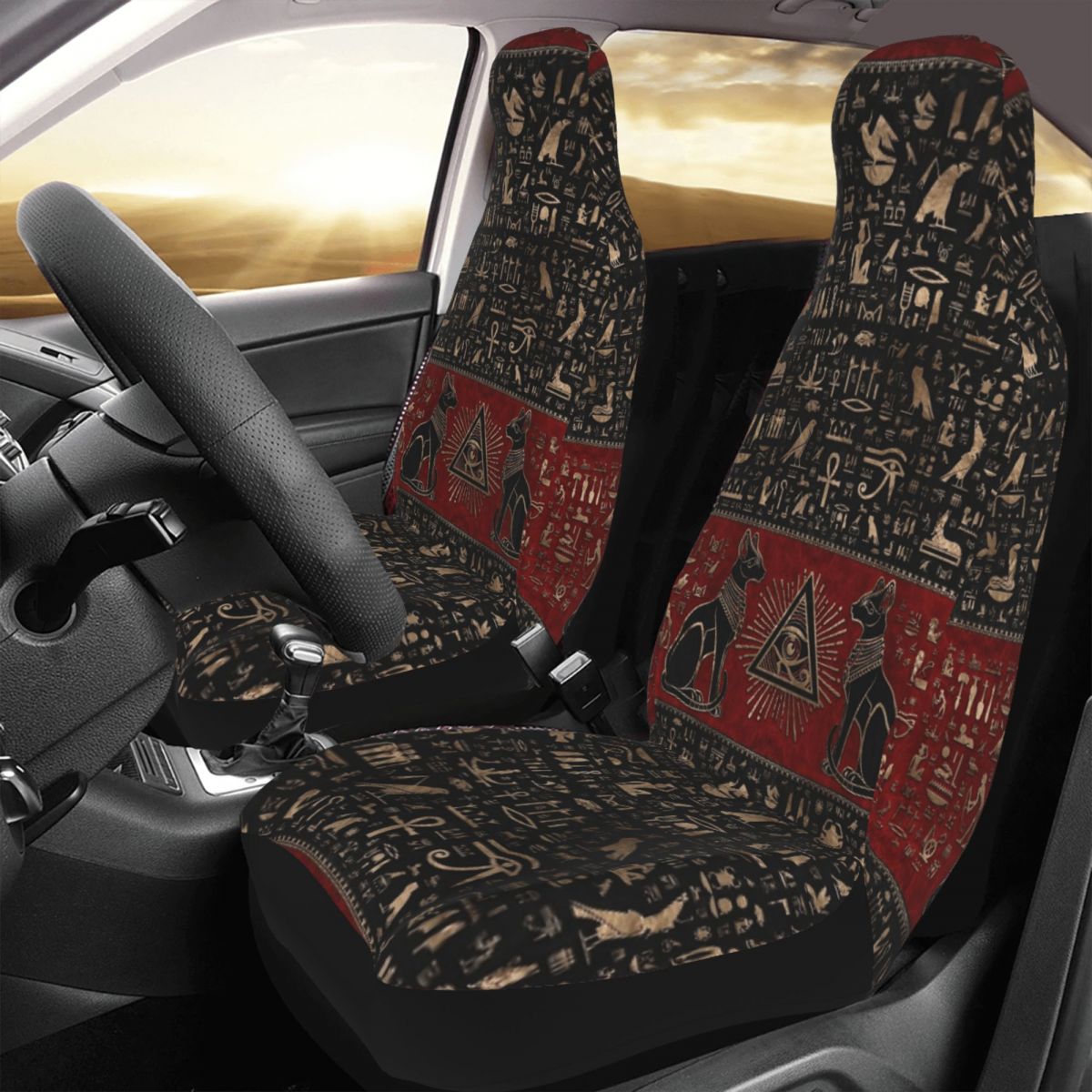 غطاء مقعد السيارة العالمي بتصم - مراجعة Travel Accessories Egypt وسعره