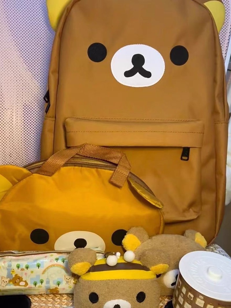 حقيبة ظهر جديدة بتصميم دب بني  - مراجعة Travel Accessories For Japan وسعره