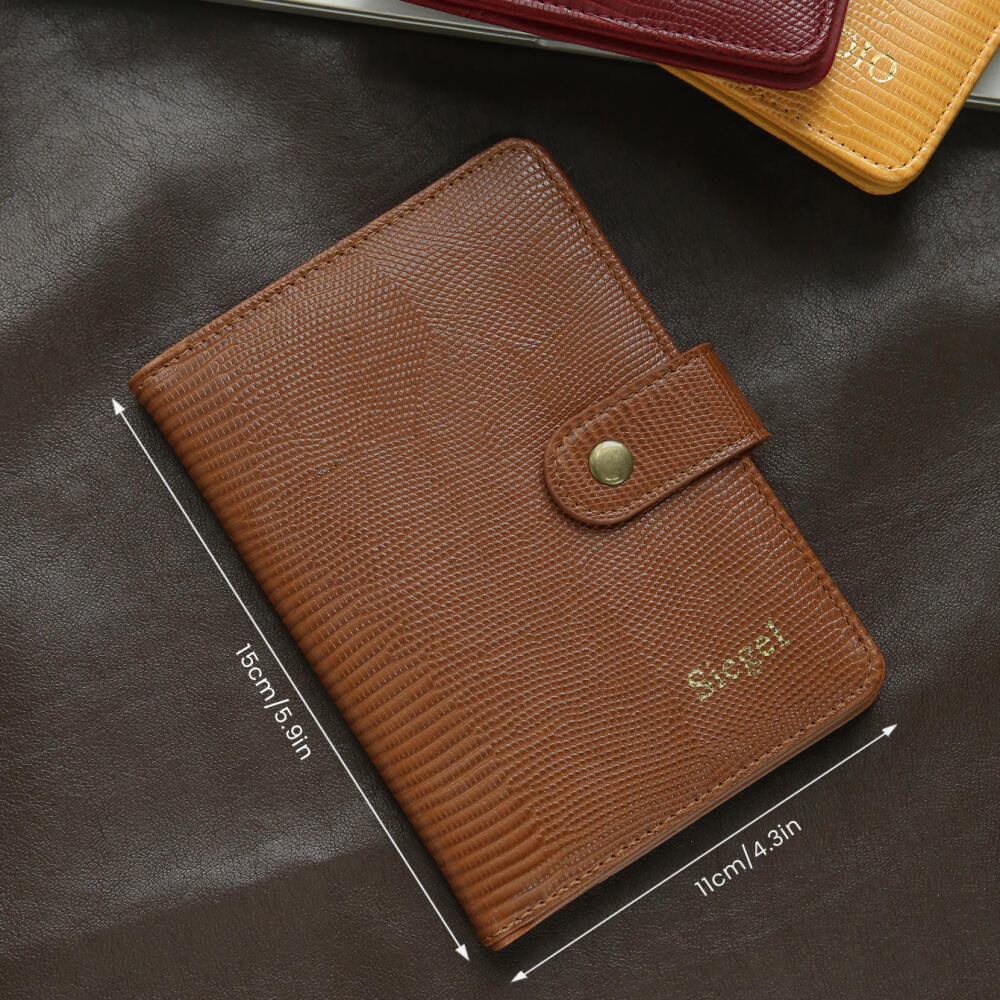غطاء جواز سفر مخصص من الجلد ال - مراجعة Travel Accessories Hong Kong وسعره