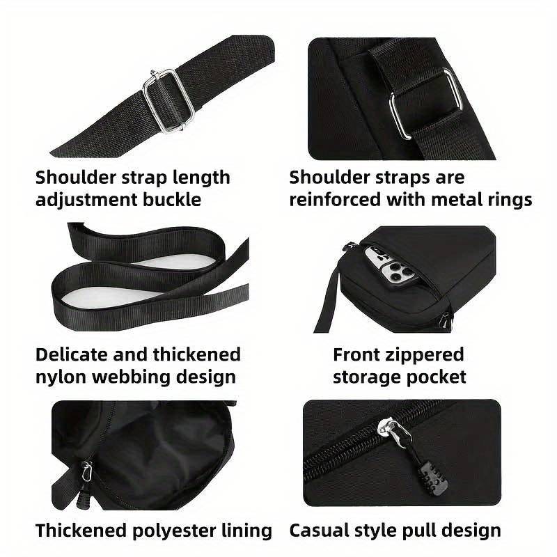 حقيبة كتف قماشية بتصميم آس سبي - مراجعة Travel Accessories Bag وسعره