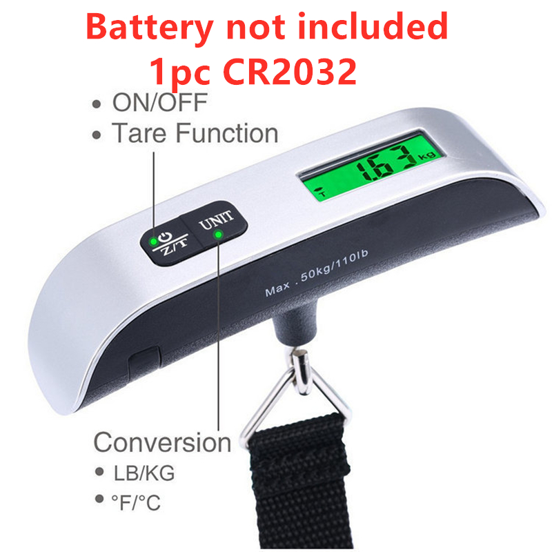 ميزان محمول رقمي بشاشة LCD سعة - مراجعة Luggage Scale Hanging وسعره