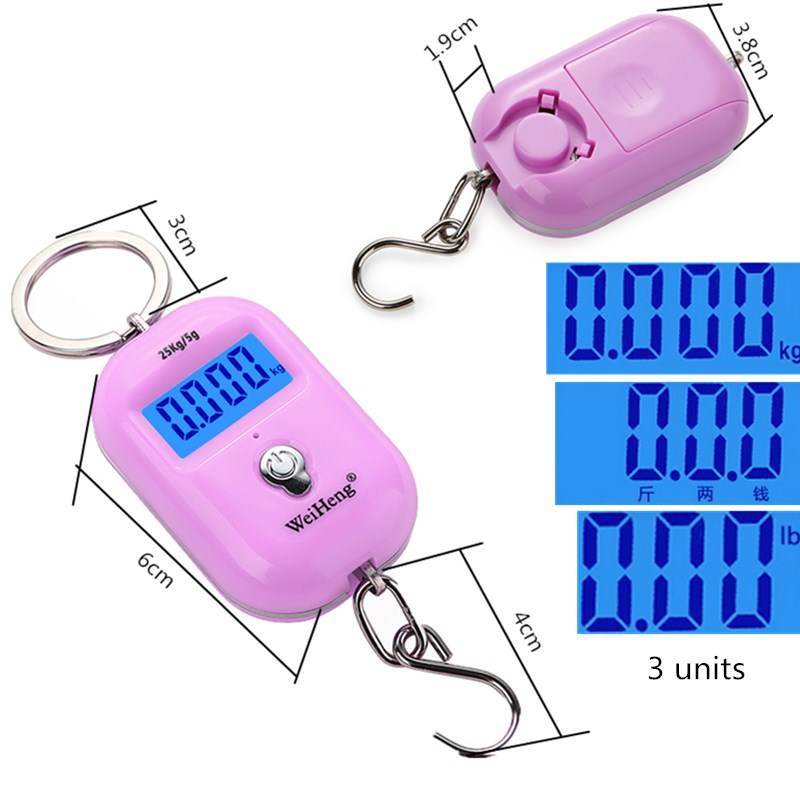 ميزان بخطاف صغير 25 كجم/5 جم م - مراجعة Luggage Scale Hanging وسعره