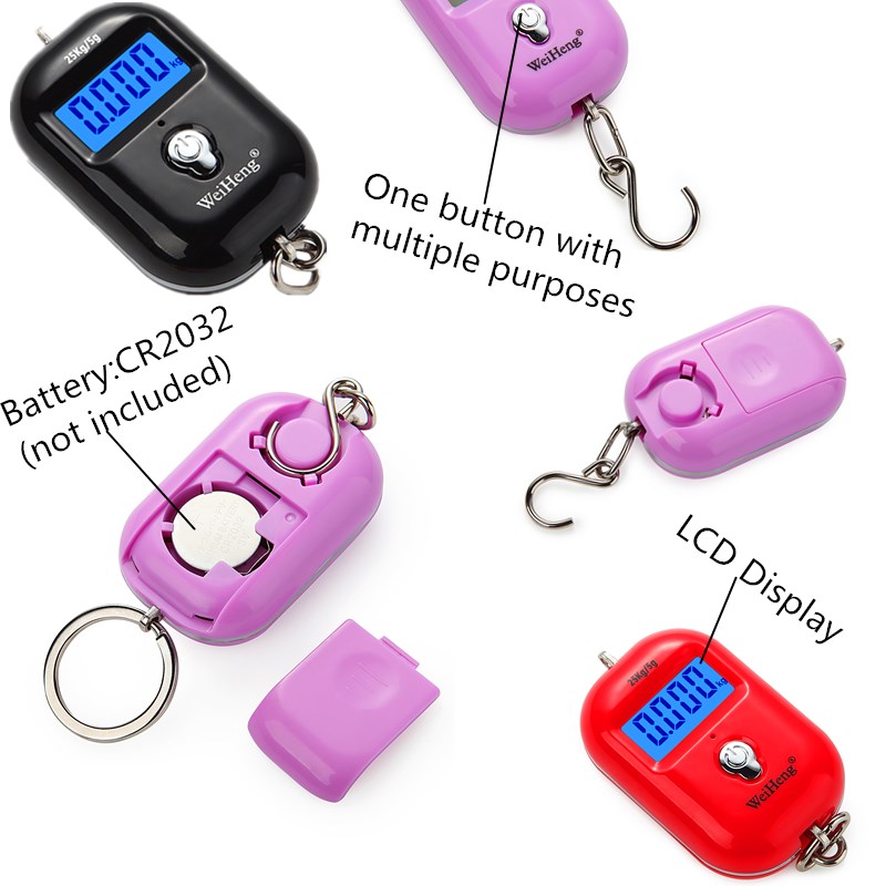 ميزان بخطاف صغير 25 كجم/5 جم م - مراجعة Luggage Scale Hanging وسعره