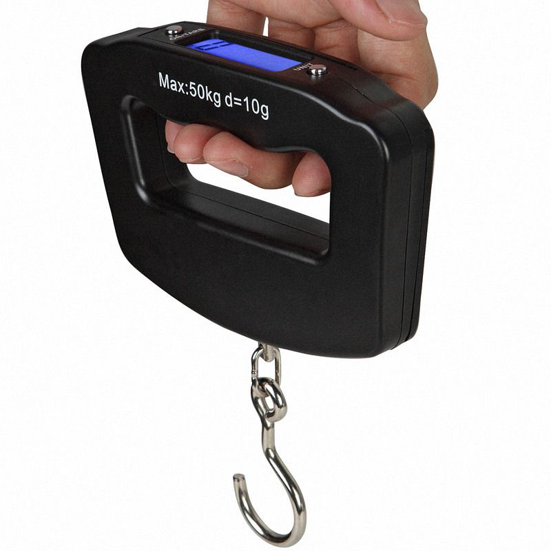 ميزان رقمي للصيد بسعة 50 كجم م - مراجعة Luggage Scale Hanging وسعره