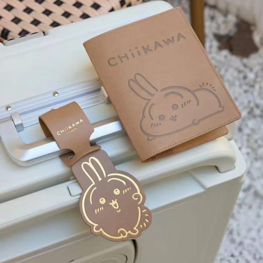 بطاقة أمتعة جلدية كاواي مطبوعة - مراجعة Travel Accessories For Japan وسعره