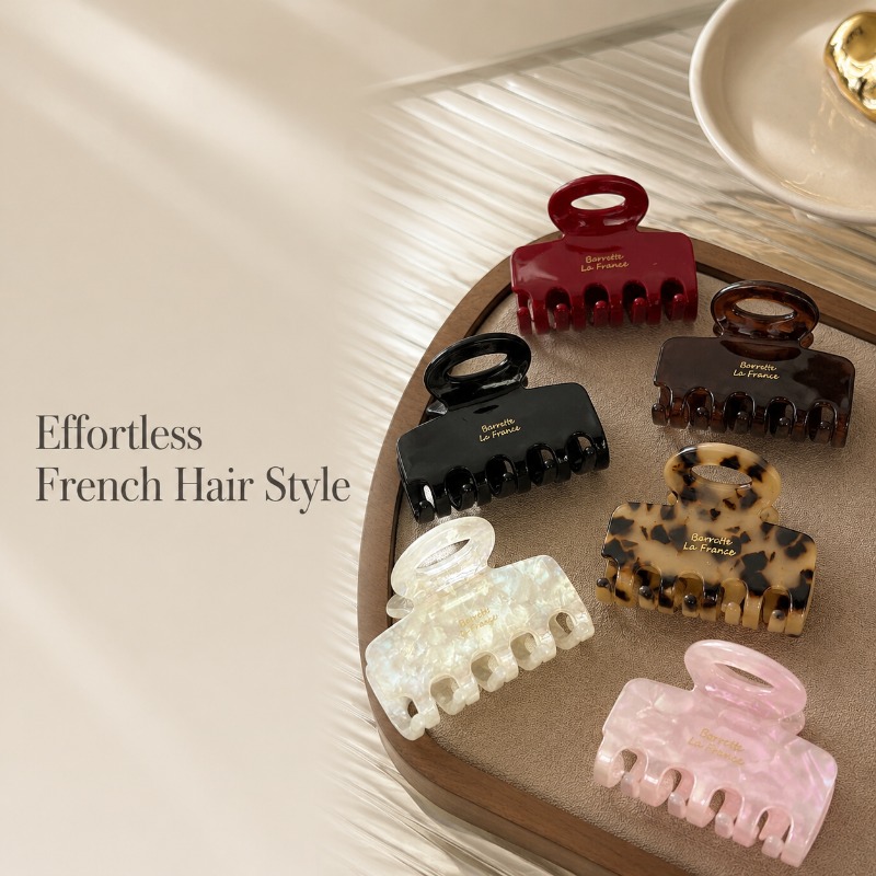 مشابك شعر فرنسية متوسطة الحجم  - مراجعة Travel Accessories For Elderly وسعره