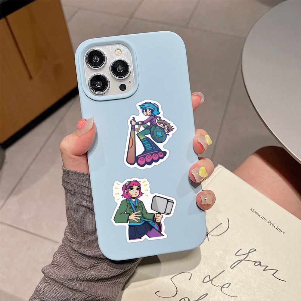 55 قطعة من ملصقات سكوت بيلغريم - مراجعة Sticker Luggage Decorative وسعره