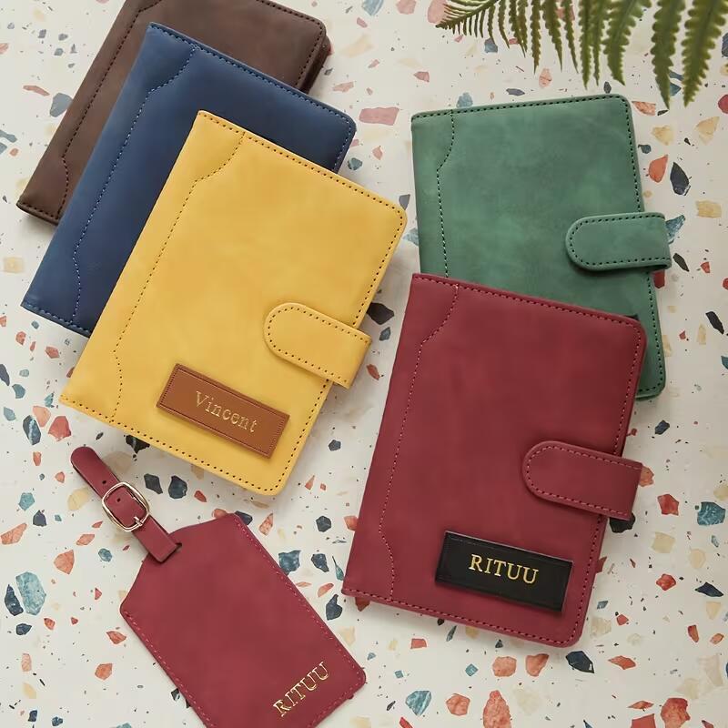 حافظة جواز سفر جلدية مخصصة بال - مراجعة Travel Accessories Hong Kong وسعره