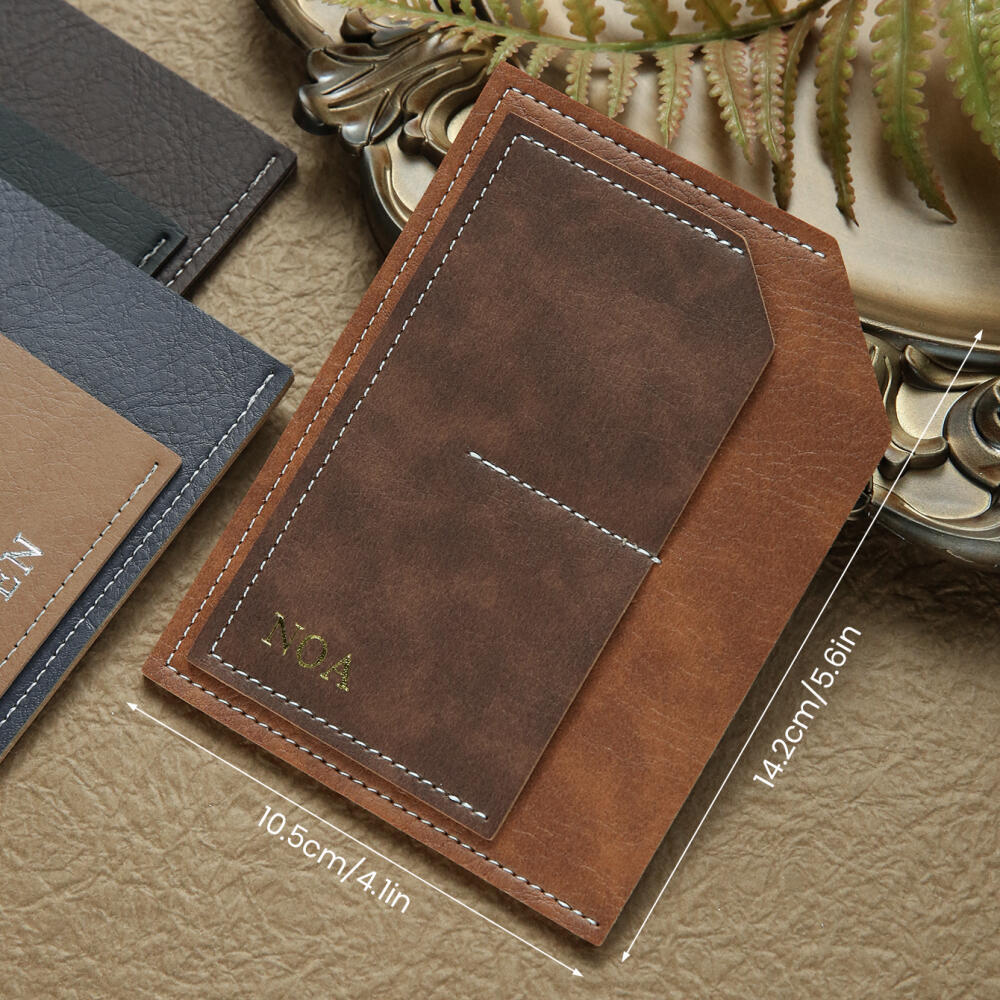 غطاء جواز سفر مخصص من الجلد ال - مراجعة Travel Accessories Hong Kong وسعره