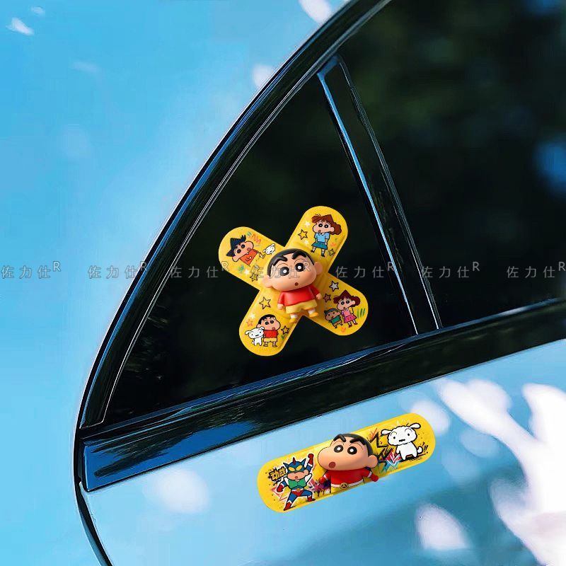 ملصق سيارة كرتوني على شكل شخصي - مراجعة Sticker Luggage Decorative وسعره