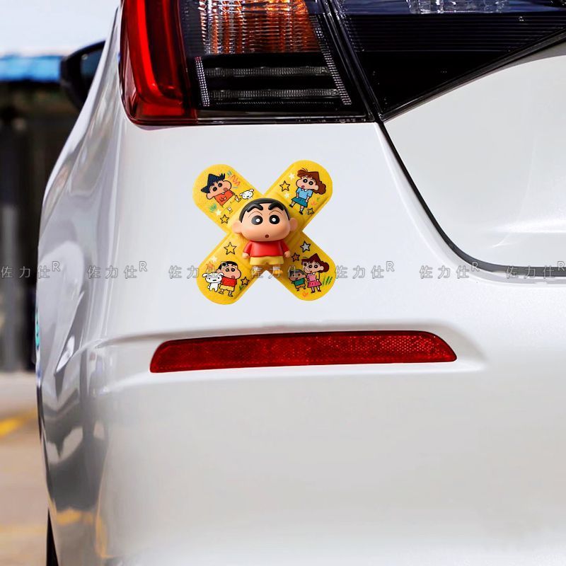 ملصق سيارة كرتوني على شكل شخصي - مراجعة Sticker Luggage Decorative وسعره
