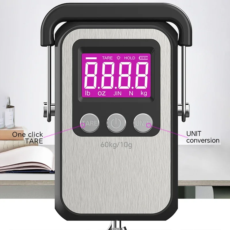 60 كجم/10 جرام المحمولة مقياس  - مراجعة Luggage Scale Hanging وسعره