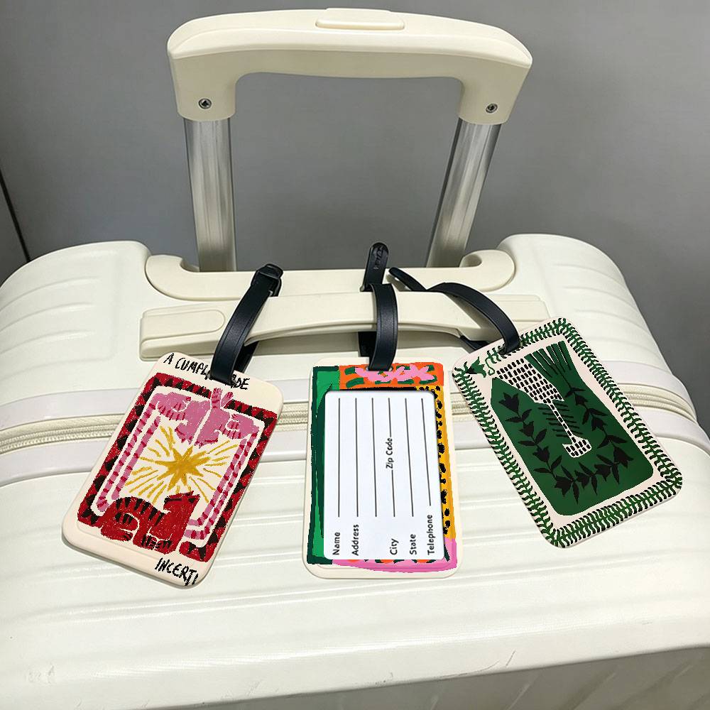 بطاقة تعريف أمتعة من البلاستيك - مراجعة Travel Accessories Egypt وسعره