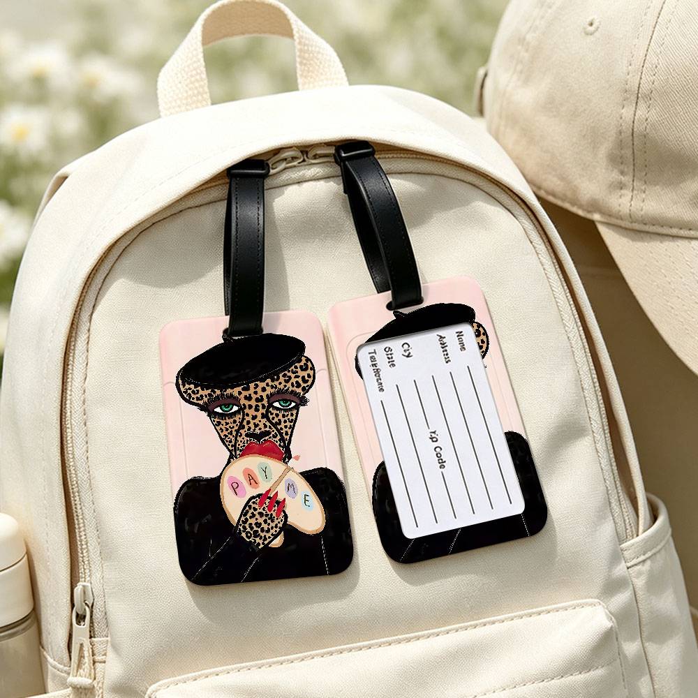 بطاقة تعريف أمتعة من البلاستيك - مراجعة Travel Accessories Egypt وسعره