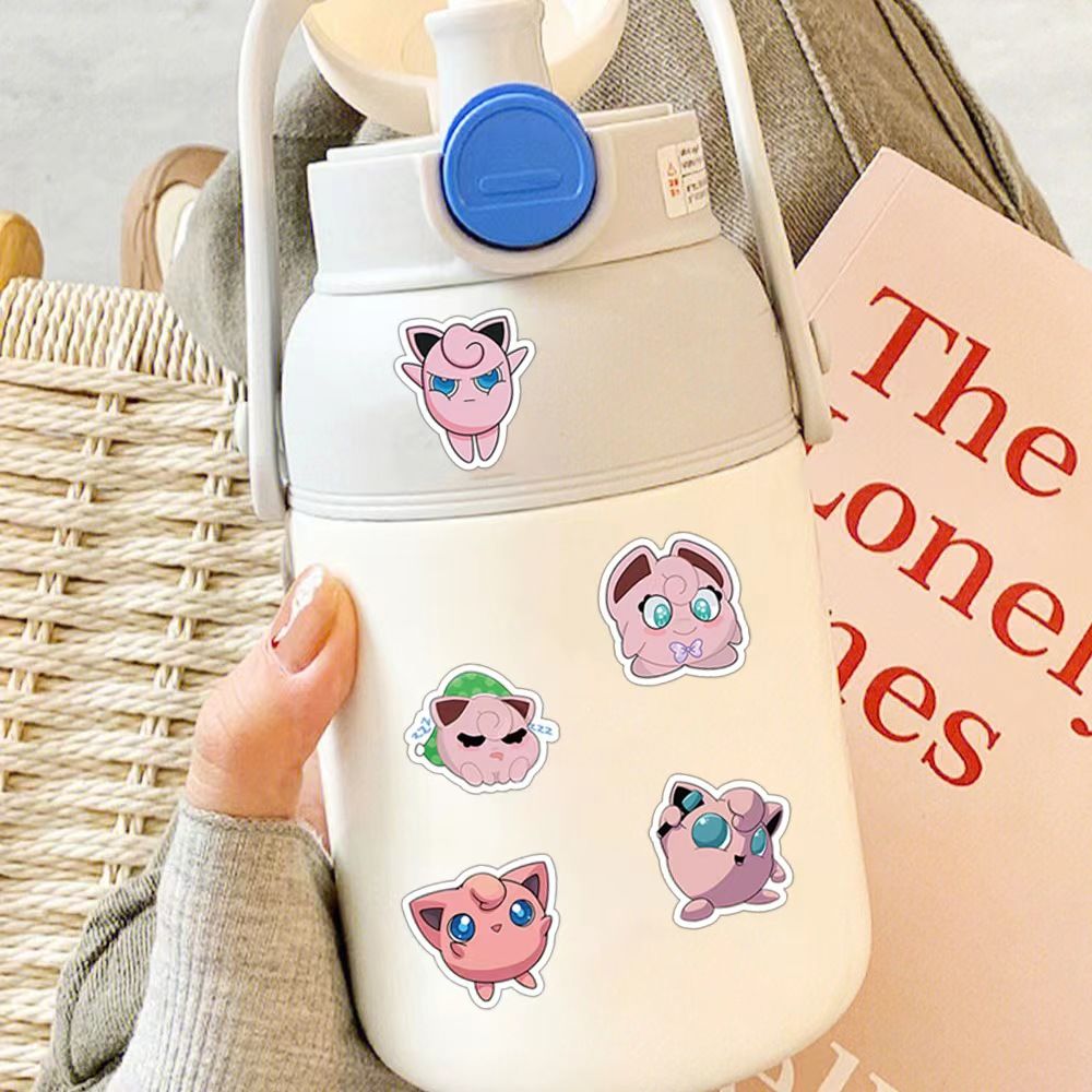 50 ملصقًا لطيفًا من بوكيمون جي - مراجعة Sticker Luggage Decorative وسعره