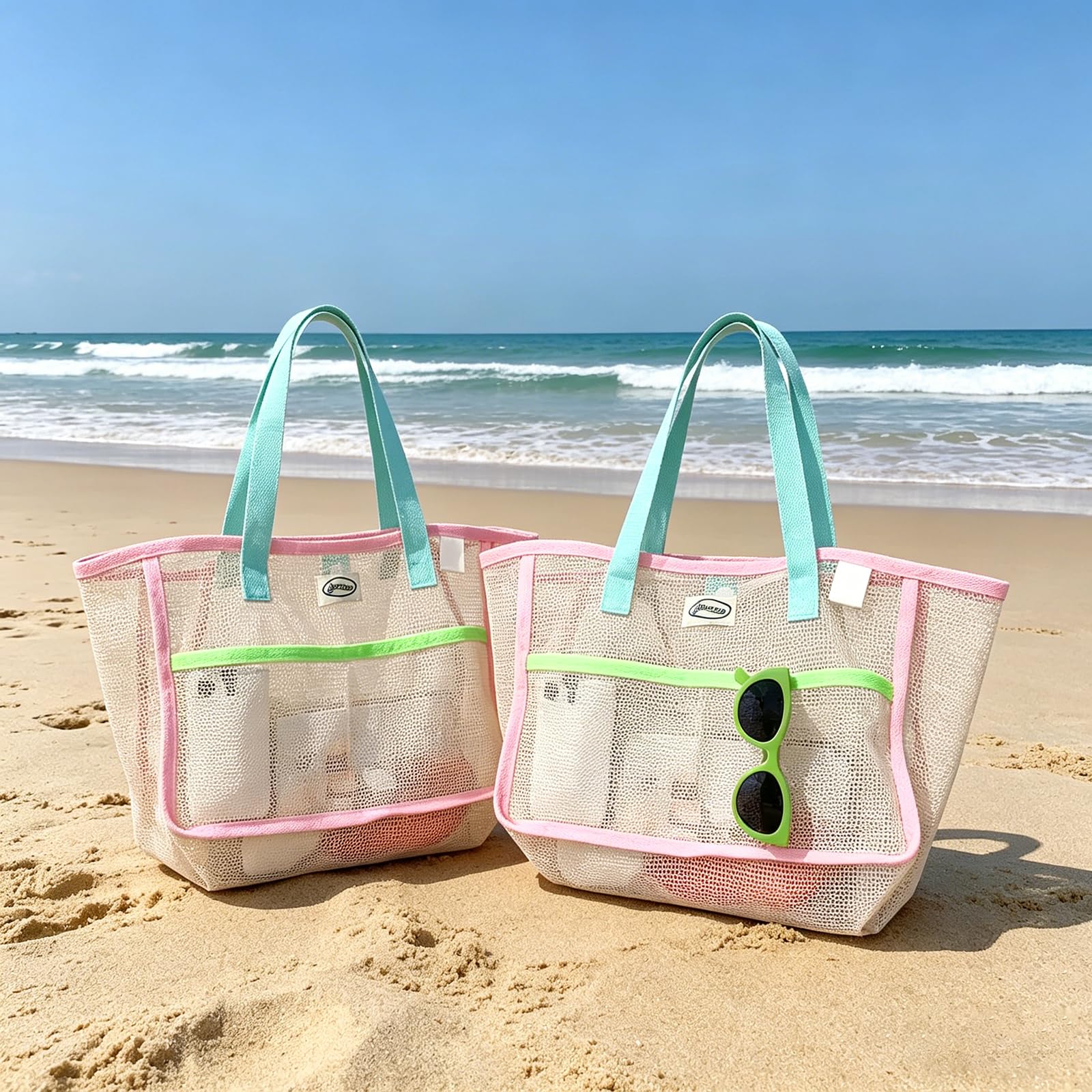 حقائب شاطئ نسائية ملونة قابلة  - مراجعة Travel Accessories Bag وسعره