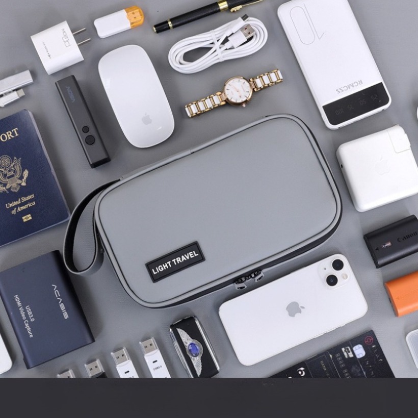 حقيبة تخزين رقمية خفيفة الوزن  - مراجعة Travel Accessories Bag وسعره