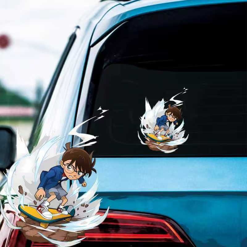 ملصقات كرتونية لشخصية المحقق ك - مراجعة Sticker Luggage Decorative وسعره