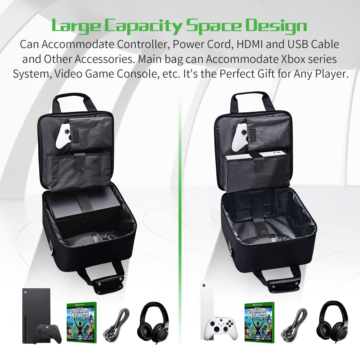 حقيبة حمل لجهاز Xbox Series X  - مراجعة Travel Bag Xbox Series S وسعره