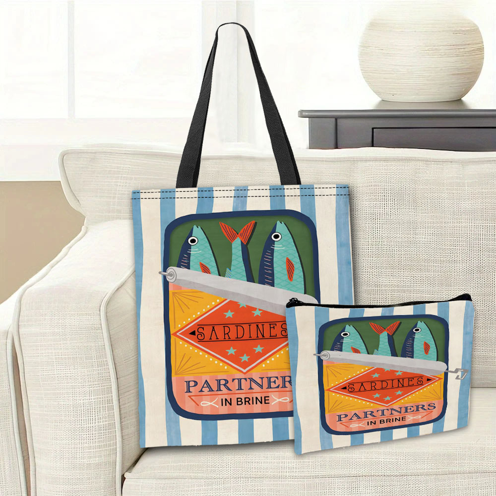 حقيبة يد جرافيك من سردين بارتن - مراجعة Travel Accessories Bag وسعره