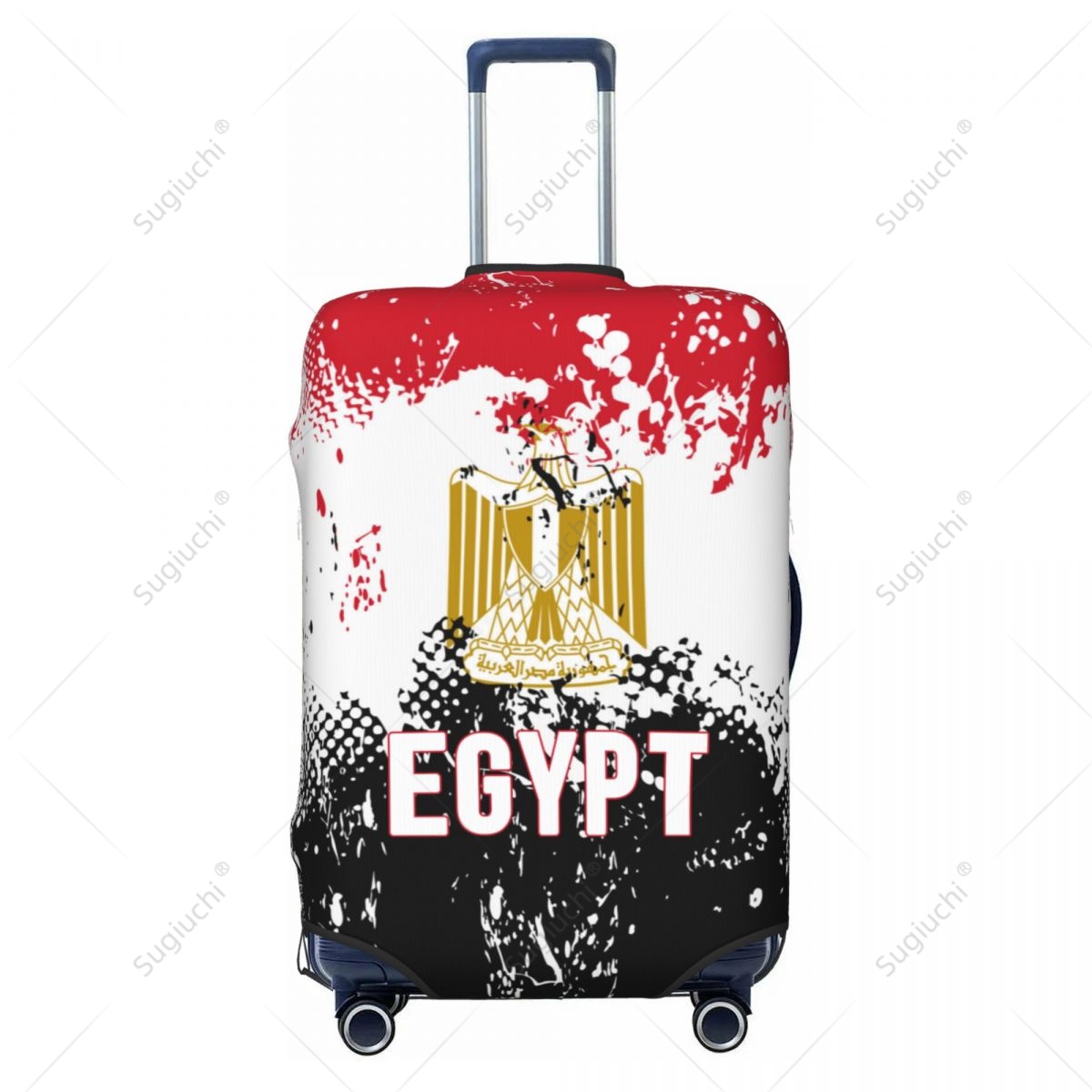 علم مصر غطاء الأمتعة حقيبة مرو - مراجعة Travel Accessories Egypt وسعره