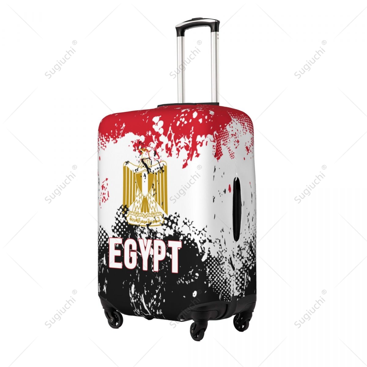 علم مصر غطاء الأمتعة حقيبة مرو - مراجعة Travel Accessories Egypt وسعره