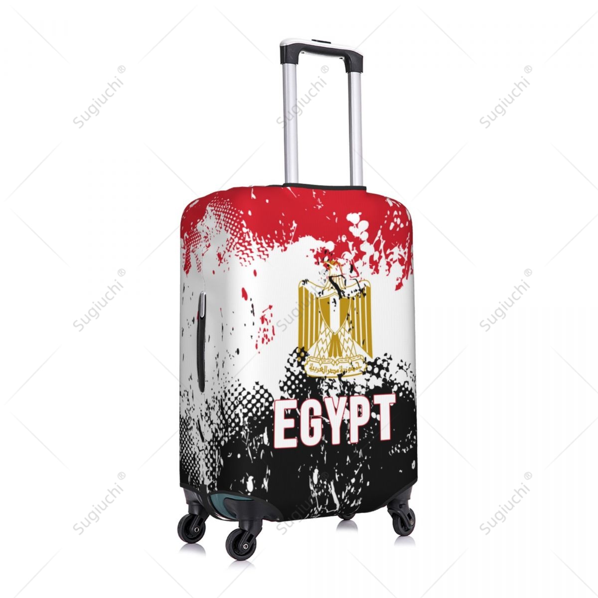علم مصر غطاء الأمتعة حقيبة مرو - مراجعة Travel Accessories Egypt وسعره