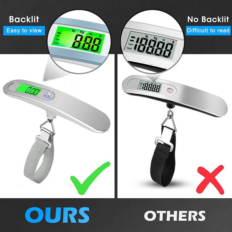 ميزان أمتعة إلكتروني معلق محمو - مراجعة Luggage Scale Hanging وسعره