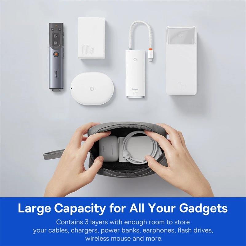 حقيبة محمولة مقاومة للماء لتخز - مراجعة Travel Accessories Bag وسعره