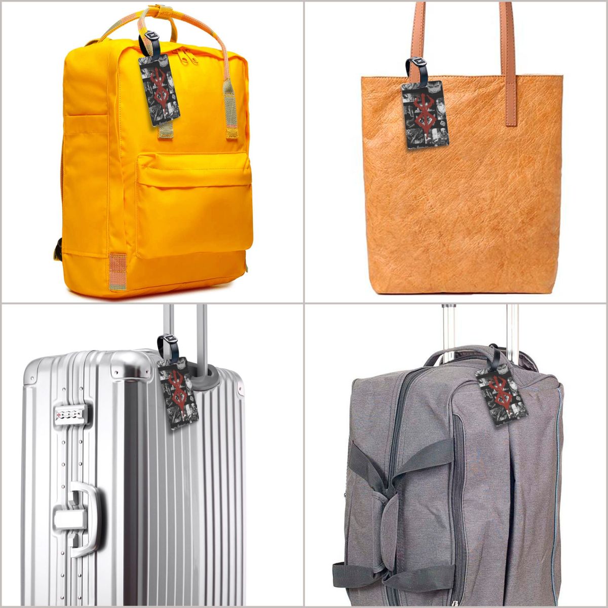 بطاقات أمتعة بتصميم شخصية غاتس - مراجعة Travel Accessories For Japan وسعره